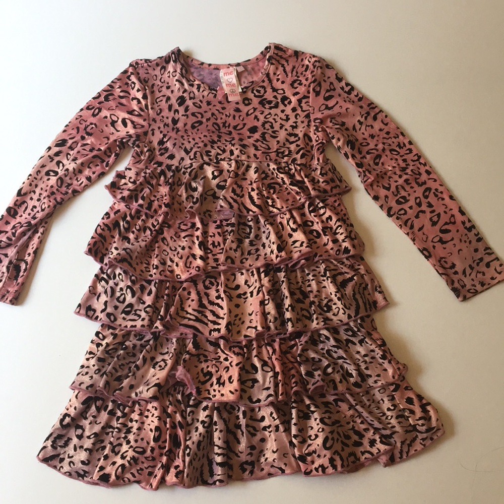 Pink Cheetah Print Dress